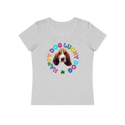 Basset Hound Puppy Organic cotton T-Shirt