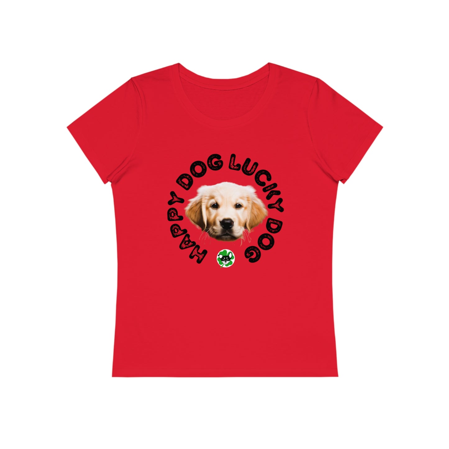 Golden Retriever Puppy Organic cotton T-Shirt