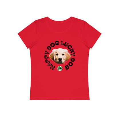 Golden Retriever Puppy Organic cotton T-Shirt