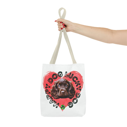 Chocolate cocker spaniel Tote Bag