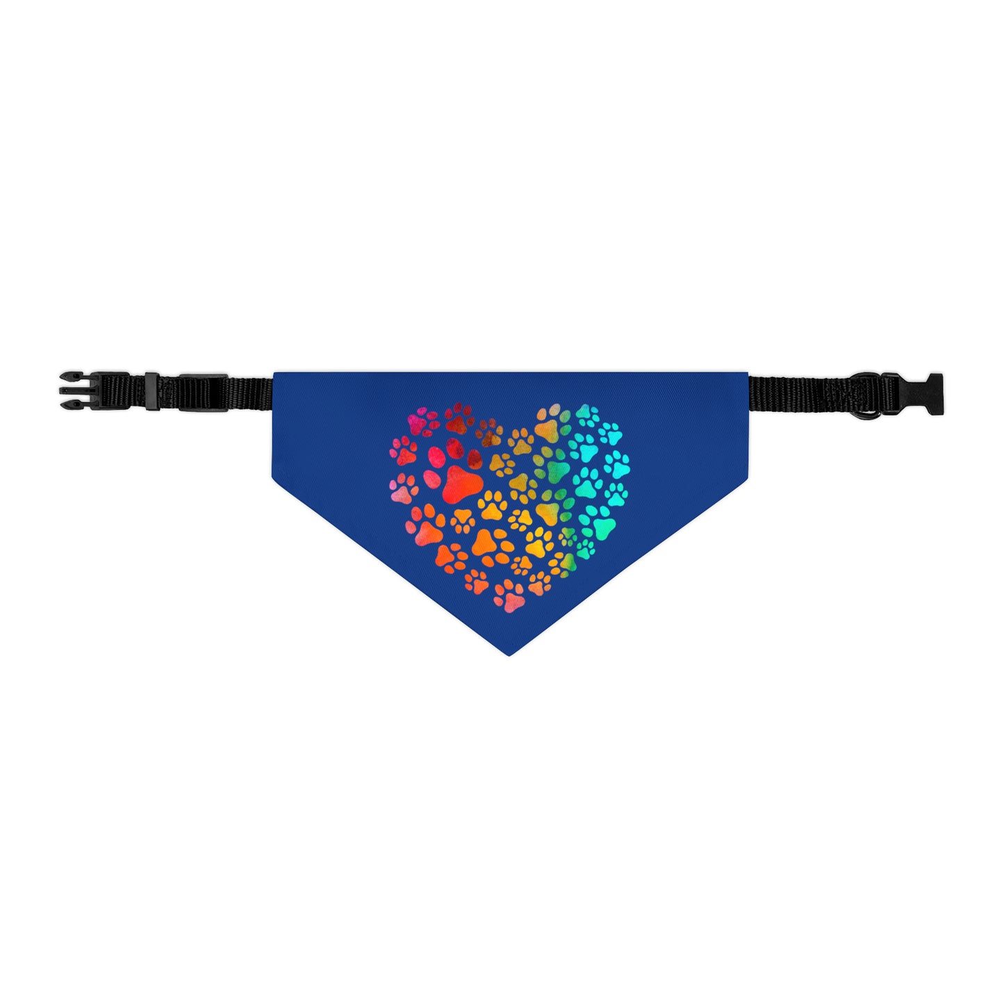 Rainbow Bandana Collar