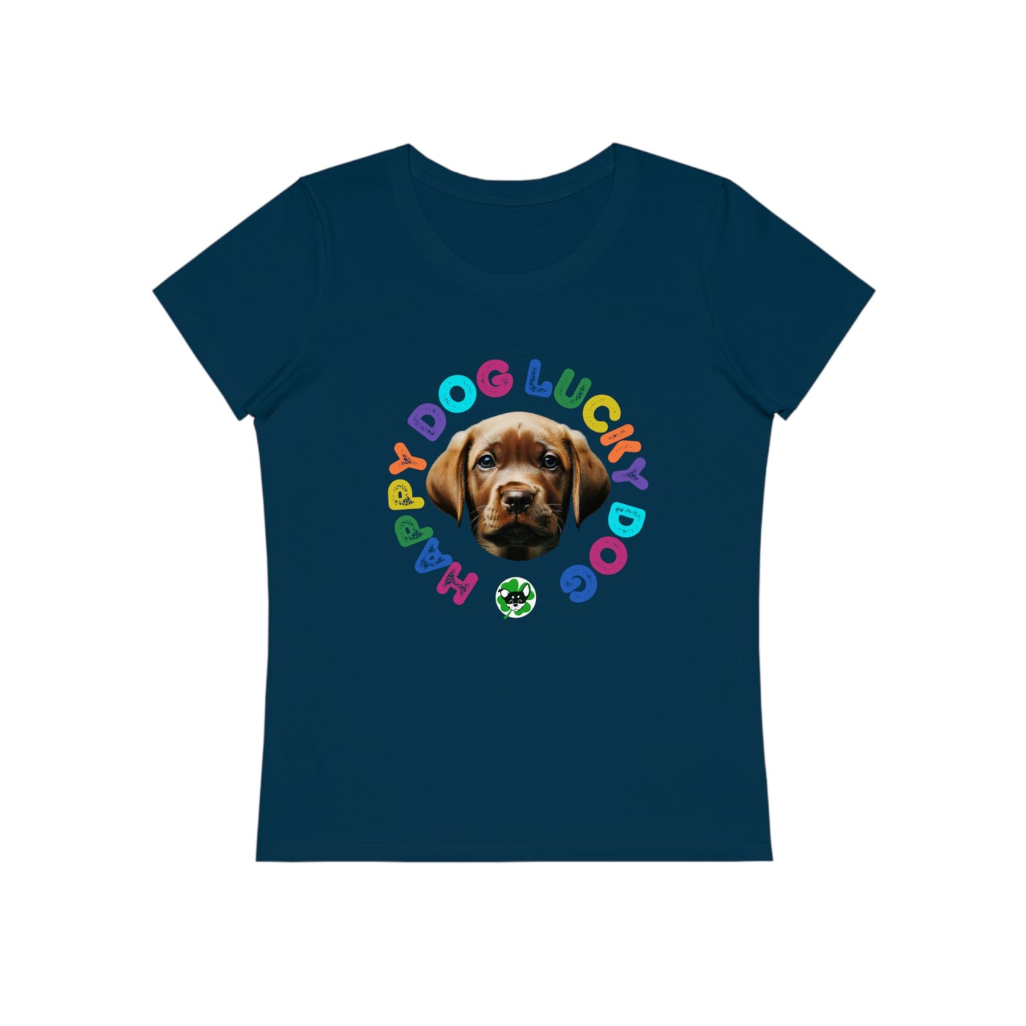 Chocolate Labrador Puppy Organic cotton T-Shirt