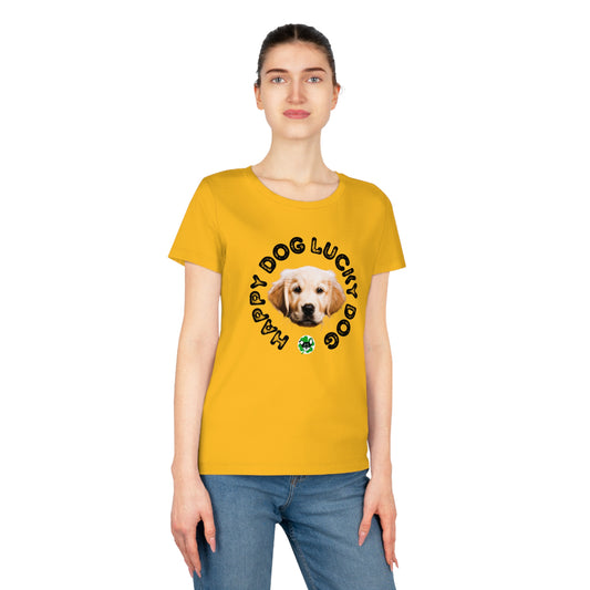 Golden Retriever Puppy Organic cotton T-Shirt