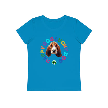 Basset Hound Puppy Organic cotton T-Shirt